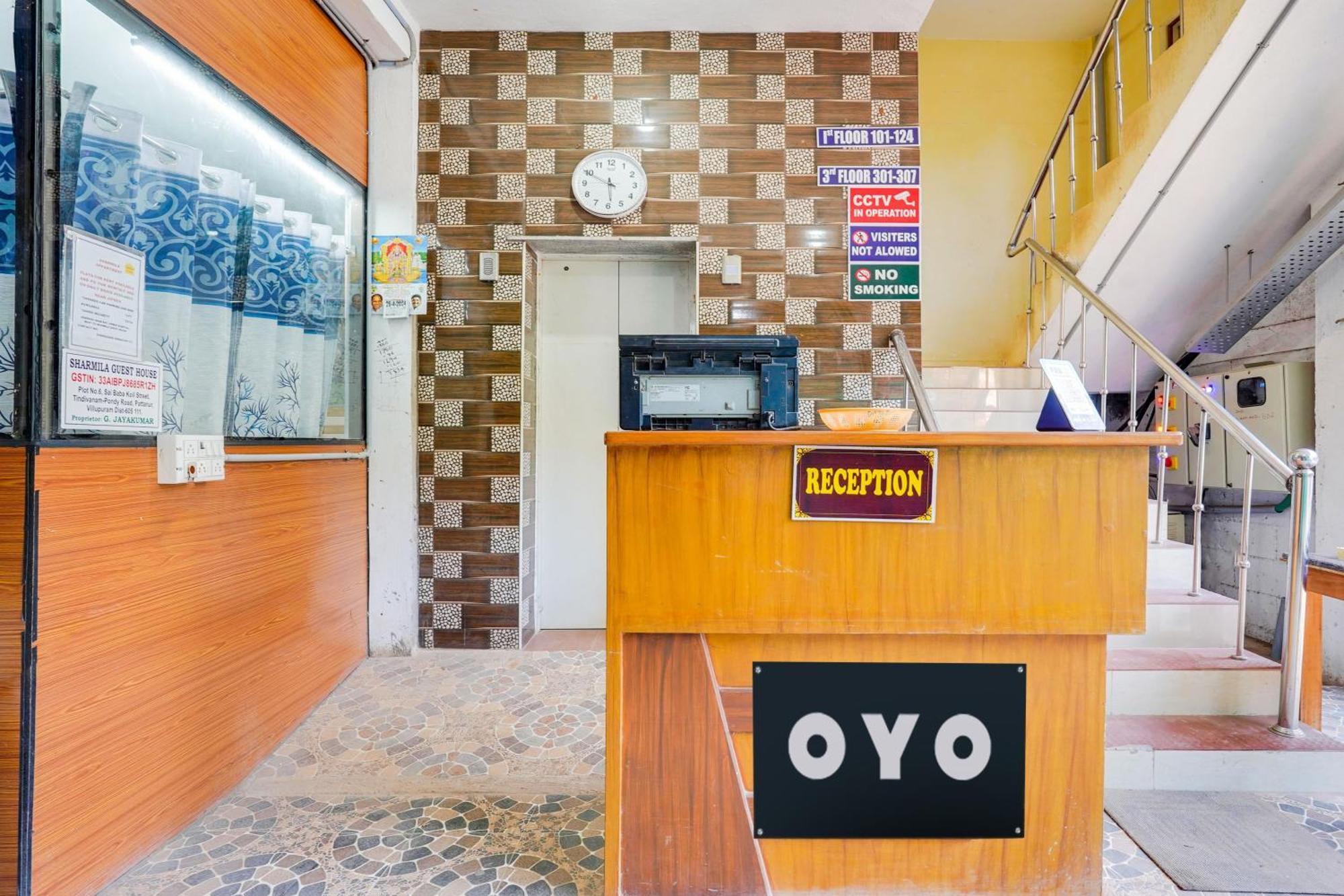 Super Hotel O Sharmila Guest House Kottakuppam ภายนอก รูปภาพ