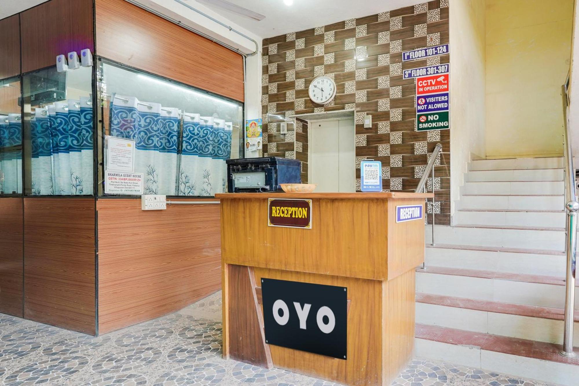 Super Hotel O Sharmila Guest House Kottakuppam ภายนอก รูปภาพ